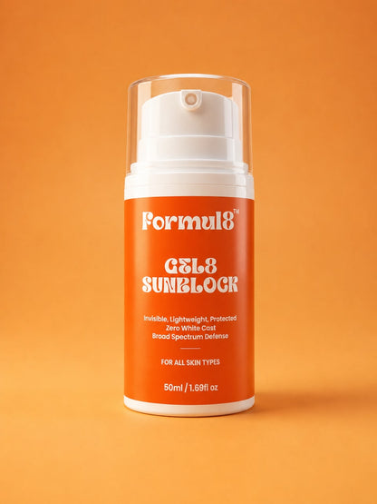 GEL8 INVISIBLE GEL SUNSCREEN SPF 50++++