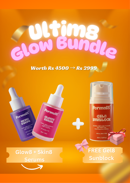 14-Day Skin Glow Challenge Kit - Free Sunscreen